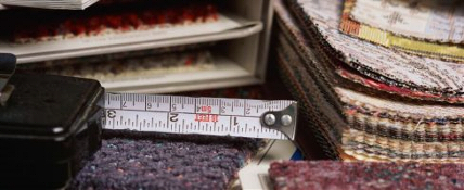 Measuring up for carpet at Floorcovering Warehouse Kingston